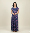Breathable Cotton Button Nightdress