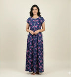 Breathable Cotton Button Nightdress