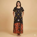Printed Tie & Dye Cotton Nightdress