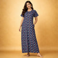 Daily Wear Cotton Button Nighty
