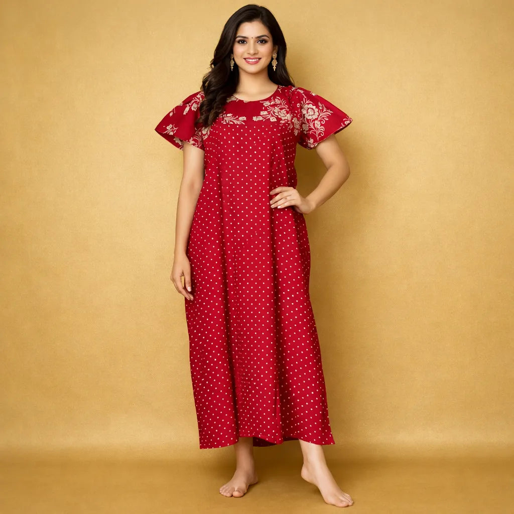 Premium Soft Touch Dungaree Nighty