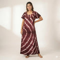 Artistic Tie Dye Nighty for Women