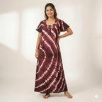 Artistic Tie Dye Nighty for Women