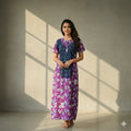 Half & Half Casual Cotton Nighty