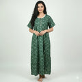 Stylish Double Sleeve Cotton Nighty