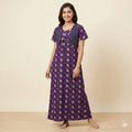 Classic Coat Design Cotton Nighty