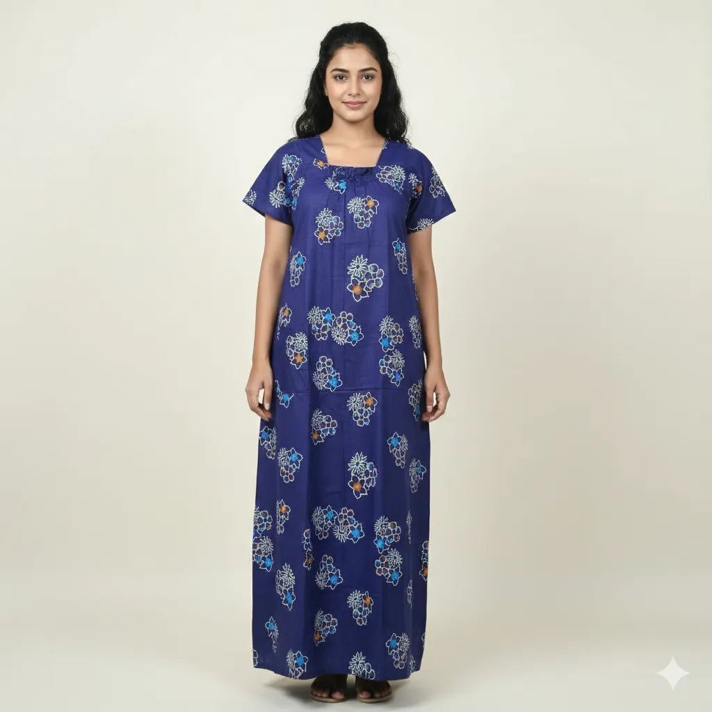 Casual Home Wear Elastic Nighty