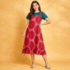 Cotton Dungaree Style Night Dress