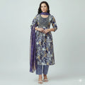 Ethnic Printed Kurti Pant Set for Women