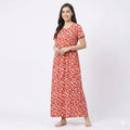 Non Feeding Cotton Nightdress for Ladies