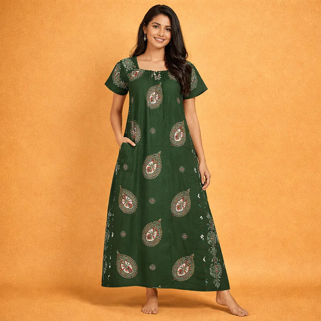 Daily Wear Elastic Nighty