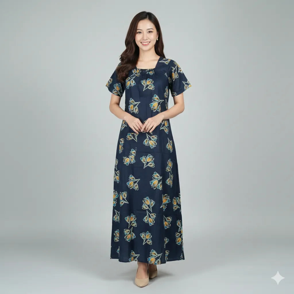 Comfortable Elastic Fit Nighty