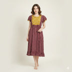 Comfortable Cotton Prill Style Nighty