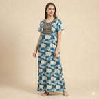 Hand-Embroidered Cotton Nightdress