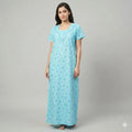 Feather-Soft Embroidered Cotton Nightwear