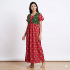 Coat Design Cotton Nighty for Women
