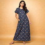 Relax Fit Cotton Button Nighty
