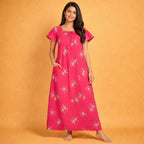 Soft Cotton Elastic Nighty
