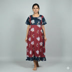 Lightweight Cotton Prill Style Nighty