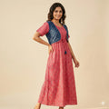 Relaxed Fit Coat Style Nighty for Women