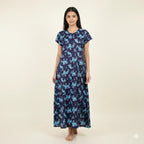 Pure Cotton Button Nighty for Women