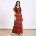 Daily Wear Coat Style Cotton Nighty
