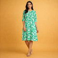 Royal Bloom Designer Women’s Dress