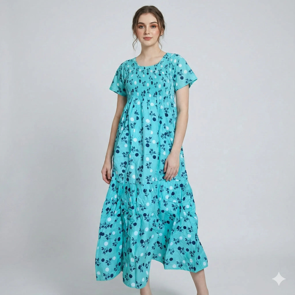 Premium Cotton Nightwear Maxi