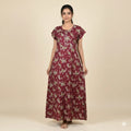 Premium Button Style Cotton Nighty