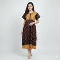 Breathable Cotton Prill Style Nighty