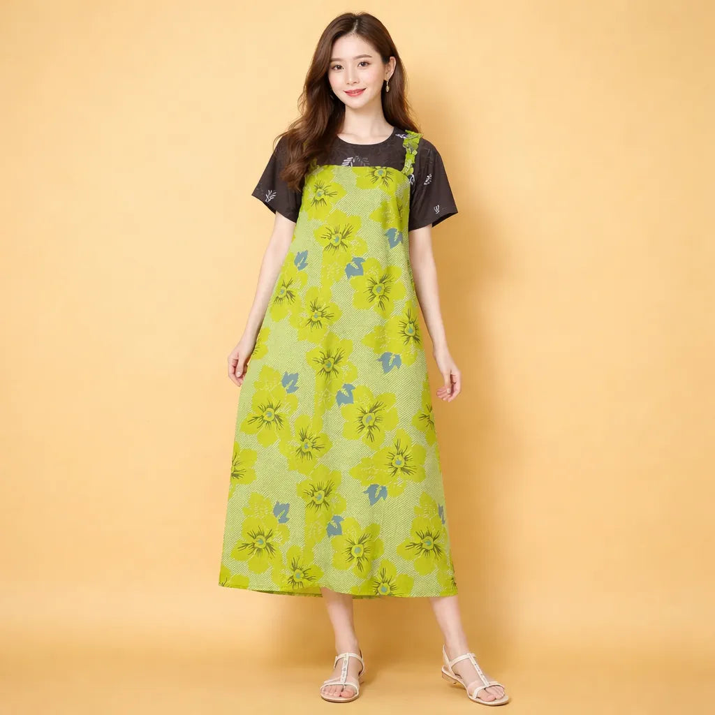 Simple & Soft Dungaree Night Dress