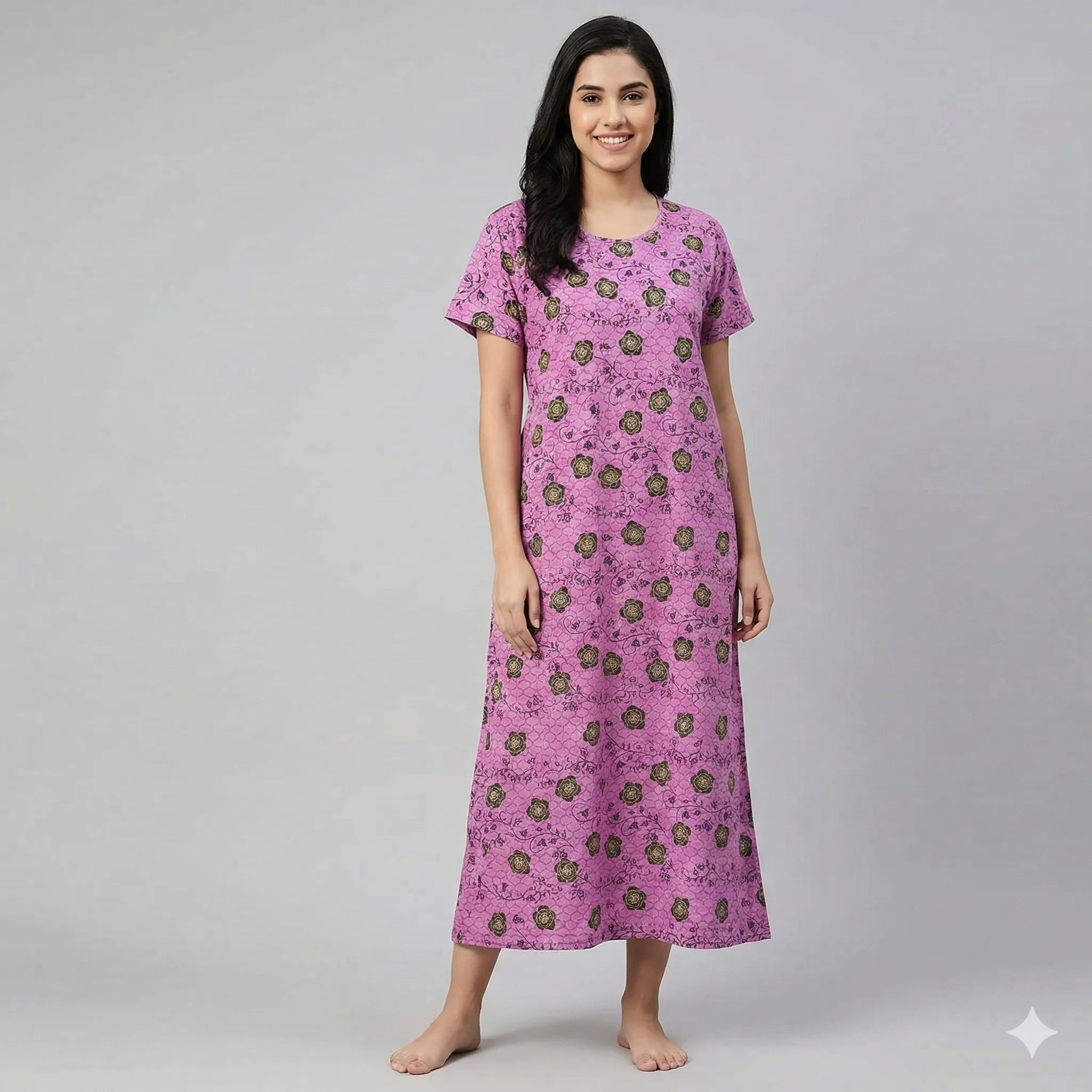 Non Feeding Comfortable Cotton Nighty