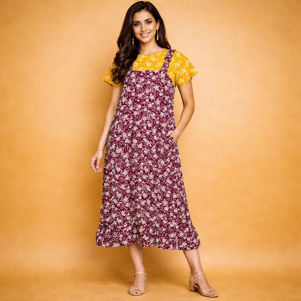 Trend Inspired Dungaree Night Dress