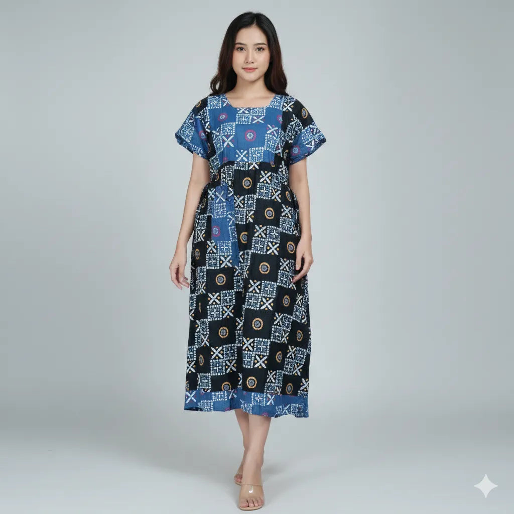 Casual Home Wear Prill Style Nighty