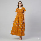 Women's Classic Cotton Smoking Nightdress