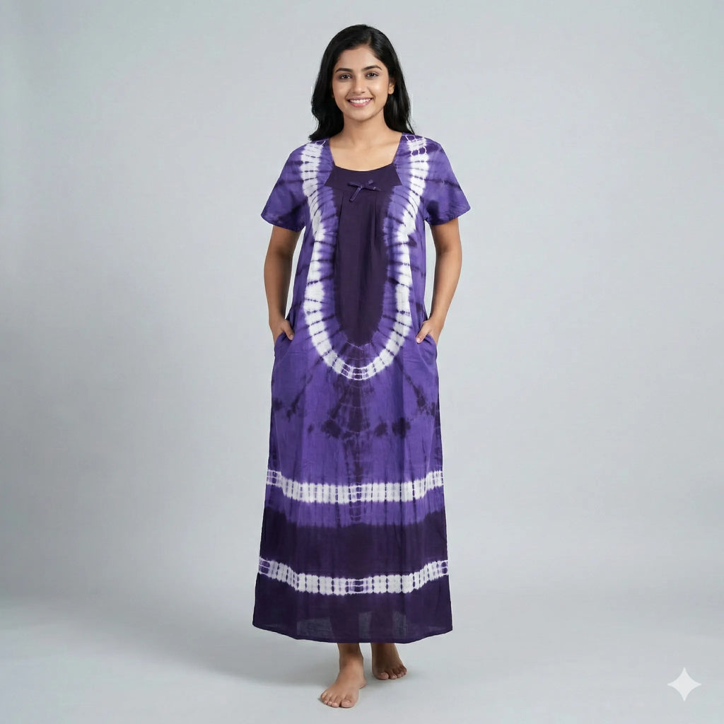 Relaxed Fit Tie Dye Nighty