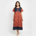 Elegant Cotton Prill Style Nighty