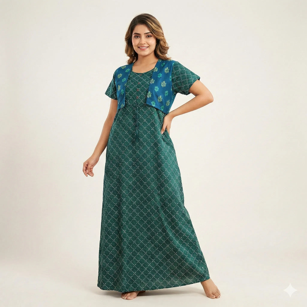 Everyday Wear Coat Model Nightdress