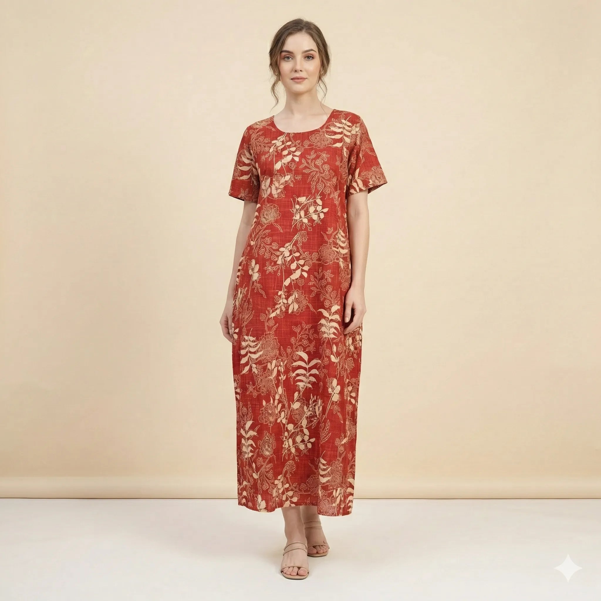 Soft Finish Pure Cotton Nighty