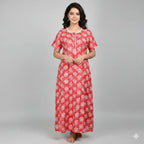 Double Sleeve Cotton Nighty