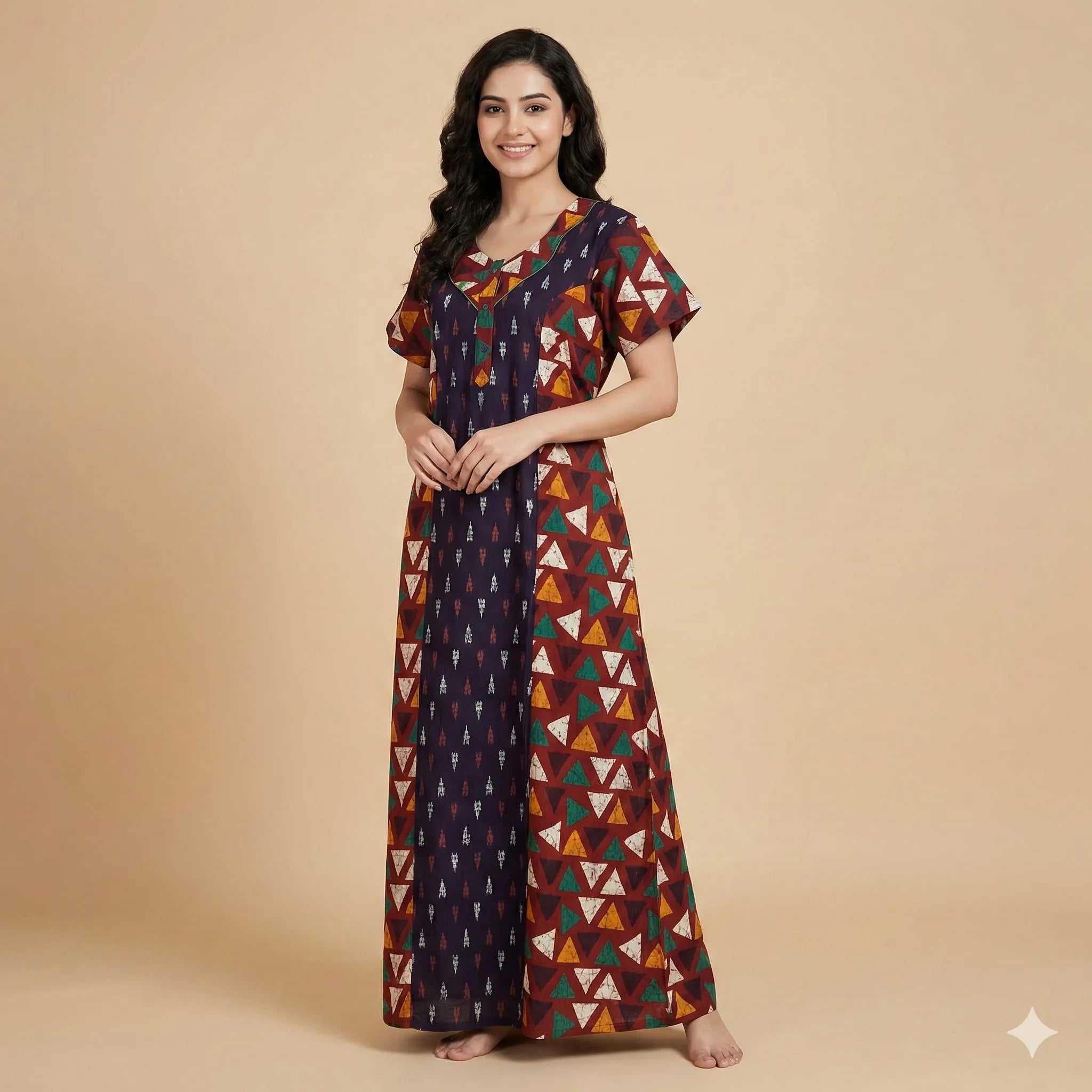 Home Wear Maxi Model Cotton Nighty