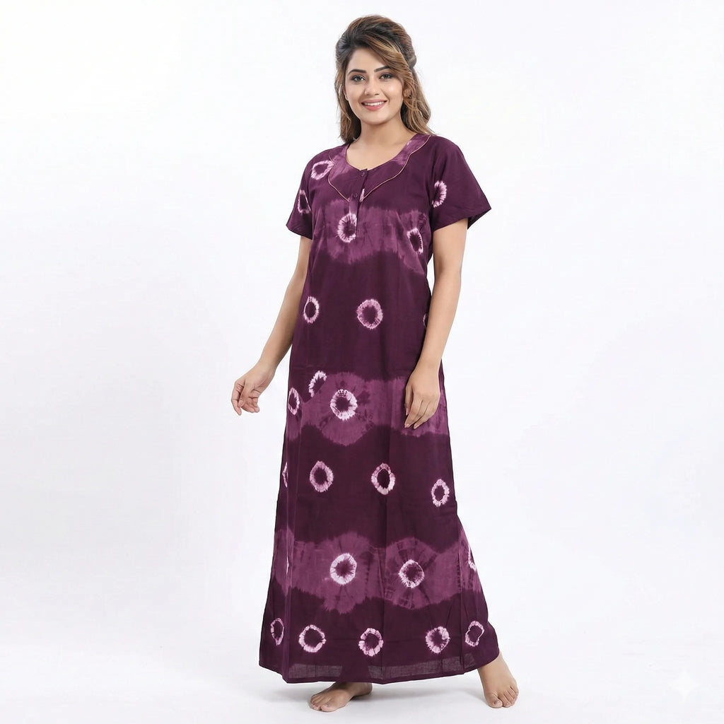 Daily Wear Tie & Dye Nighty