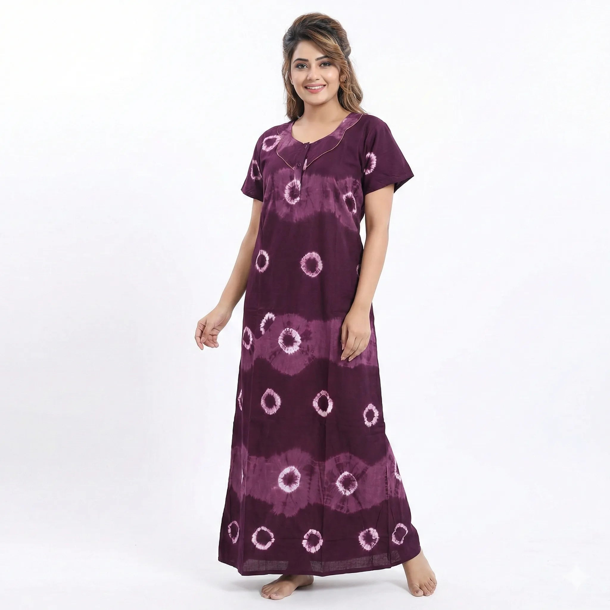 Daily Wear Tie & Dye Nighty