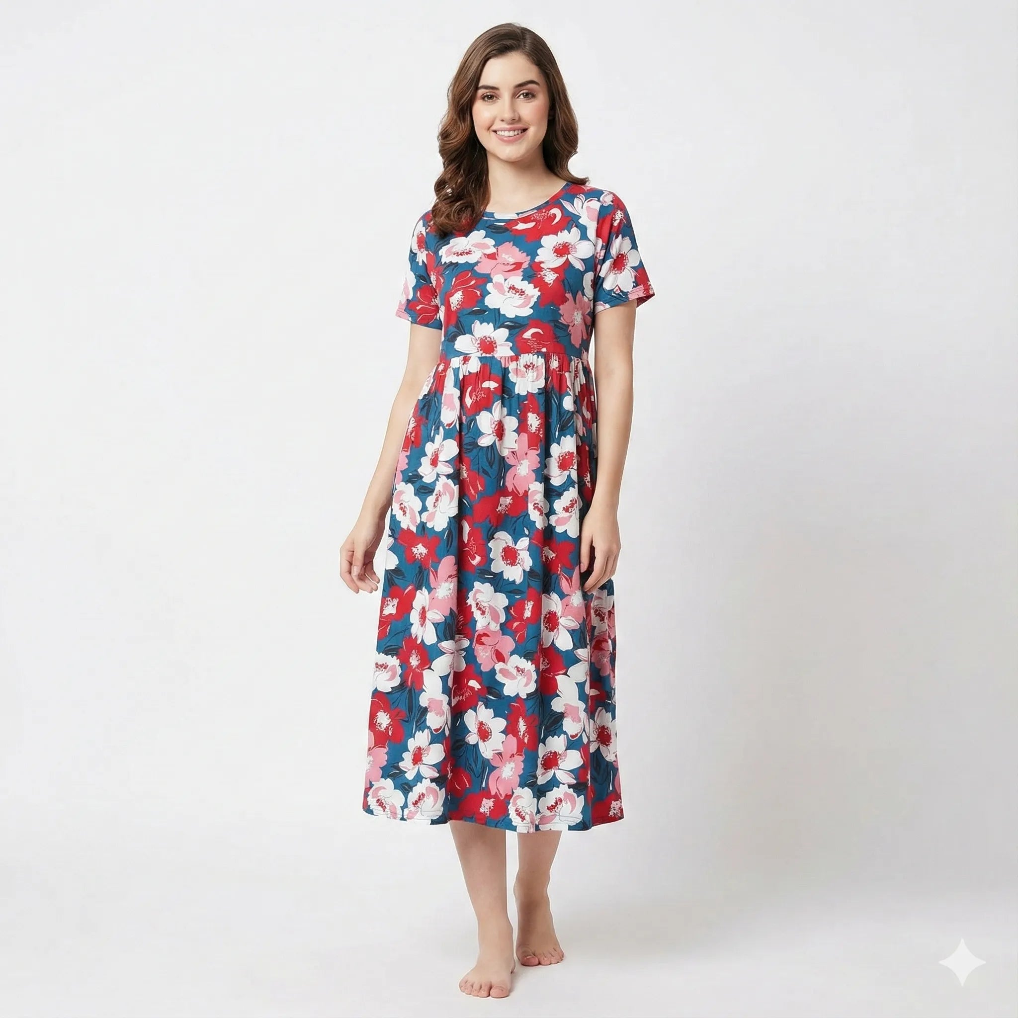 Premium Cotton Feeding Nighty
