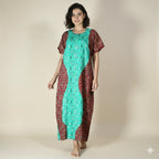Half & Half Cotton Nighty for Women
