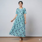 Relaxed Fit Cotton Feeding Nighty