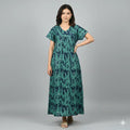 Classic Luxury Cotton Home Dress