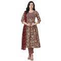 Premium Designer Kurti Set with Ankle-Length Pant