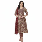 Premium Designer Kurti Set with Ankle-Length Pant