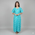 Daily Wear Double Sleeve Cotton Nighty